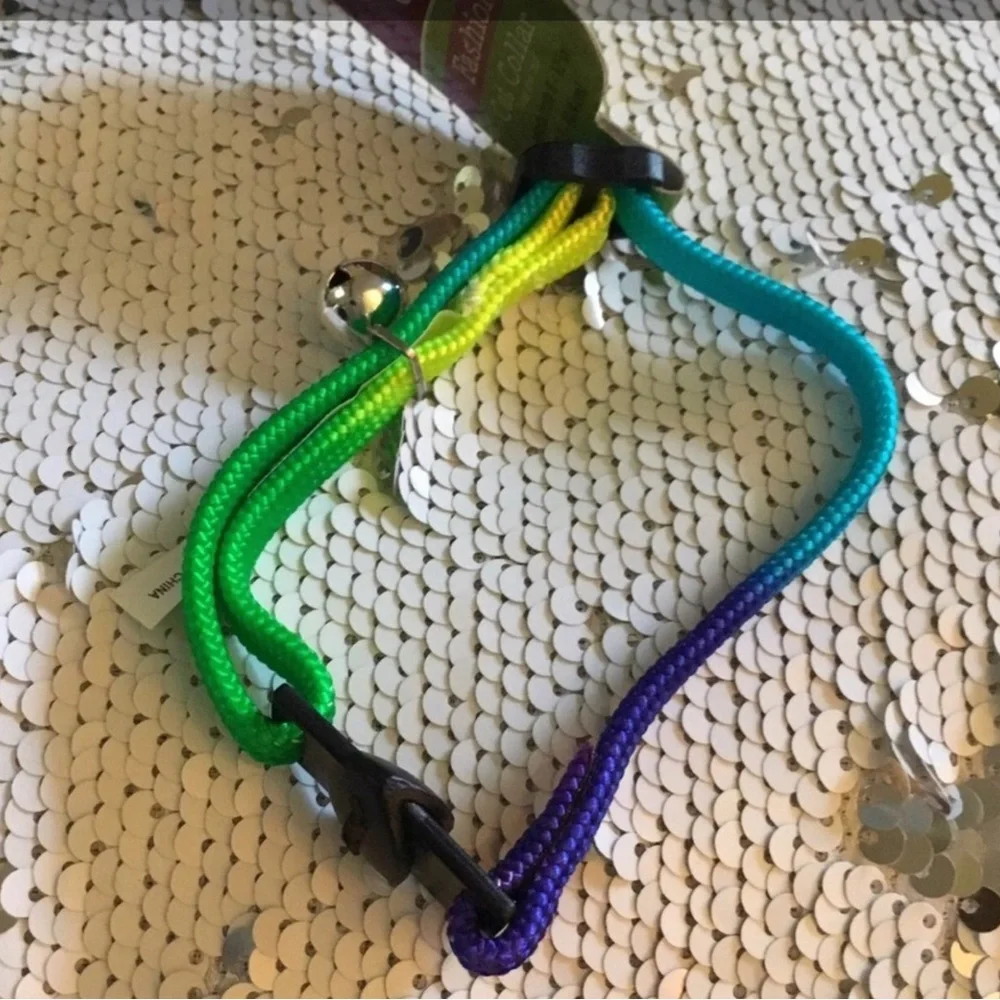 ✔️🌸Ⓜ️Bundle Whiskey city Cat Collar And Matching Leash NWT